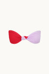 Bahamas Bikini Top in Cherry and Lilac - Ché by Chelsey
