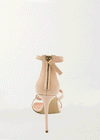 Calypso Strap Heel in Nude - Ché by Chelsey