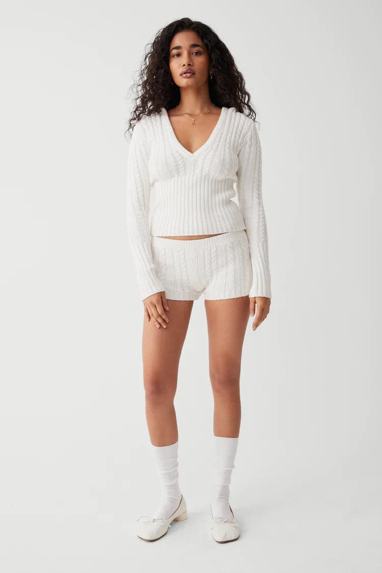 Evermore Cable Knit Short - Ché by Chelsey