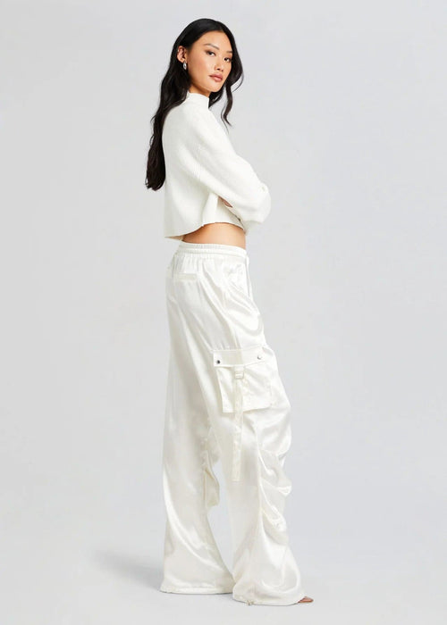 Finley Cargo Pant in Winter White - Ché by Chelsey