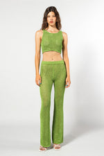 Green Knit Pants - Ché by Chelsey