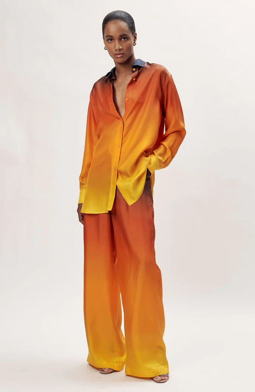 Kia Pant in Ombre Orange Multi - Ché by Chelsey