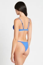 Larisa Brief Eco Bikini Bottom in Tranquil Blue - Ché by Chelsey