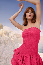 Megan Dress in Hot Pink - Ché by Chelsey