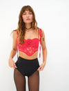 Niala Bustier Top in Red - Ché by Chelsey
