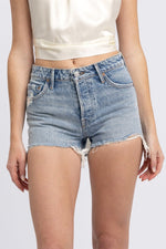 The Helena High Rise Short In Newport - Ché by Chelsey