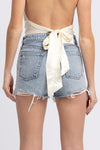The Helena High Rise Short In Newport - Ché by Chelsey