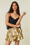 Winnett Skirt in Glowing Gold - Ché by Chelsey