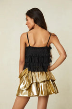 Winnett Skirt in Glowing Gold - Ché by Chelsey